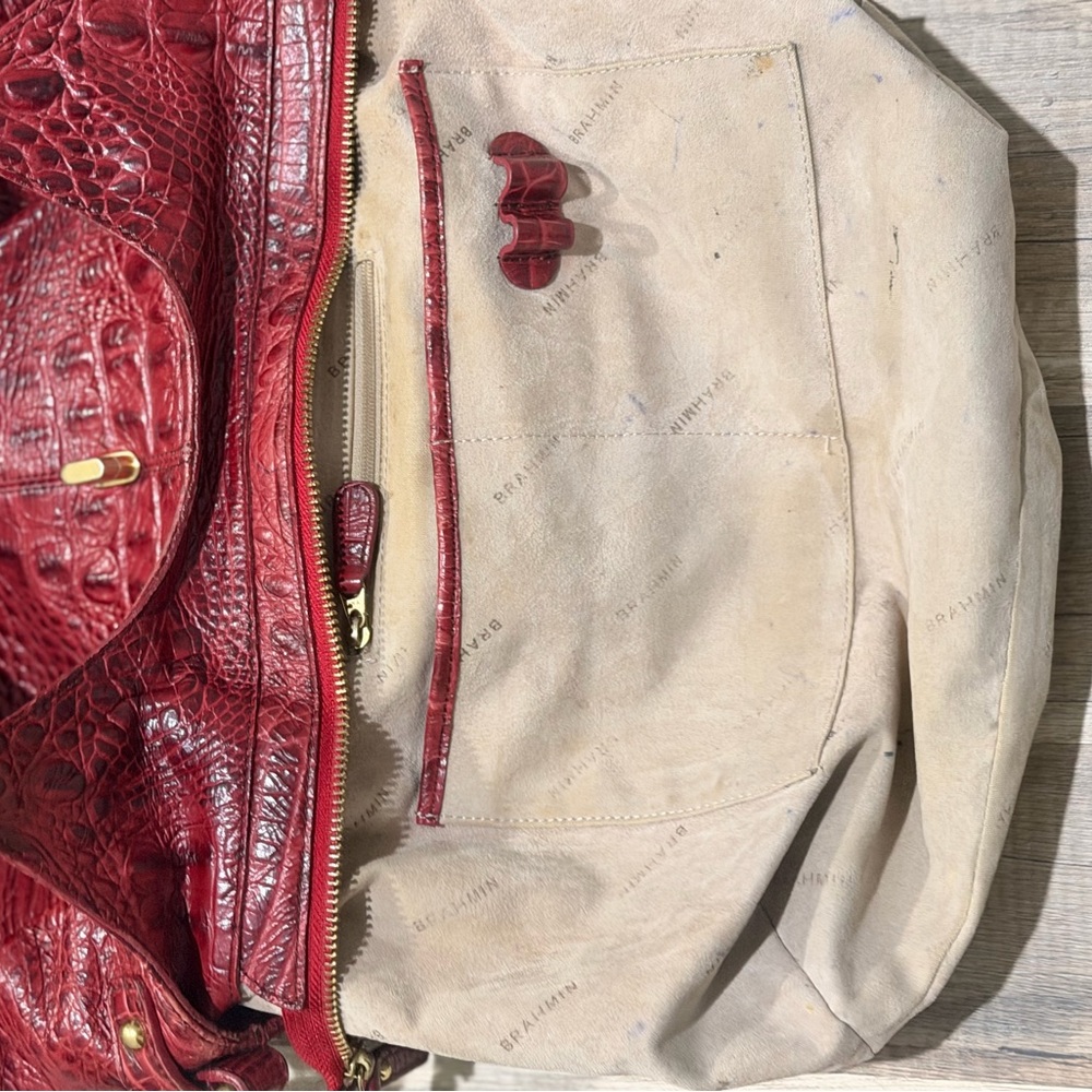 Brahmin Two Way Bag Preowned As As Is - Picture 14 of 17